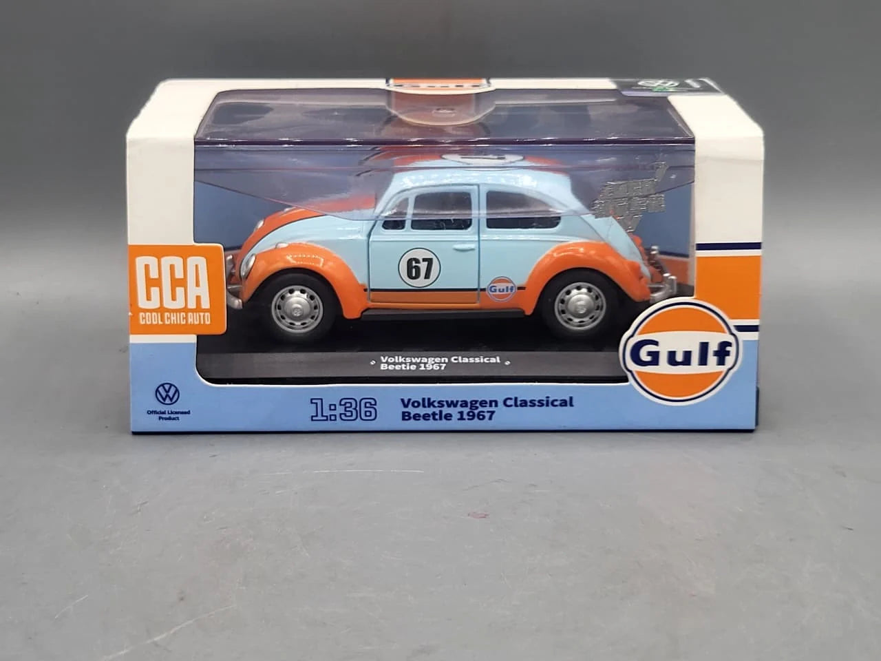 CCA   Volkswagen Beetle Classical - Gulf 1967 Orange, Blue