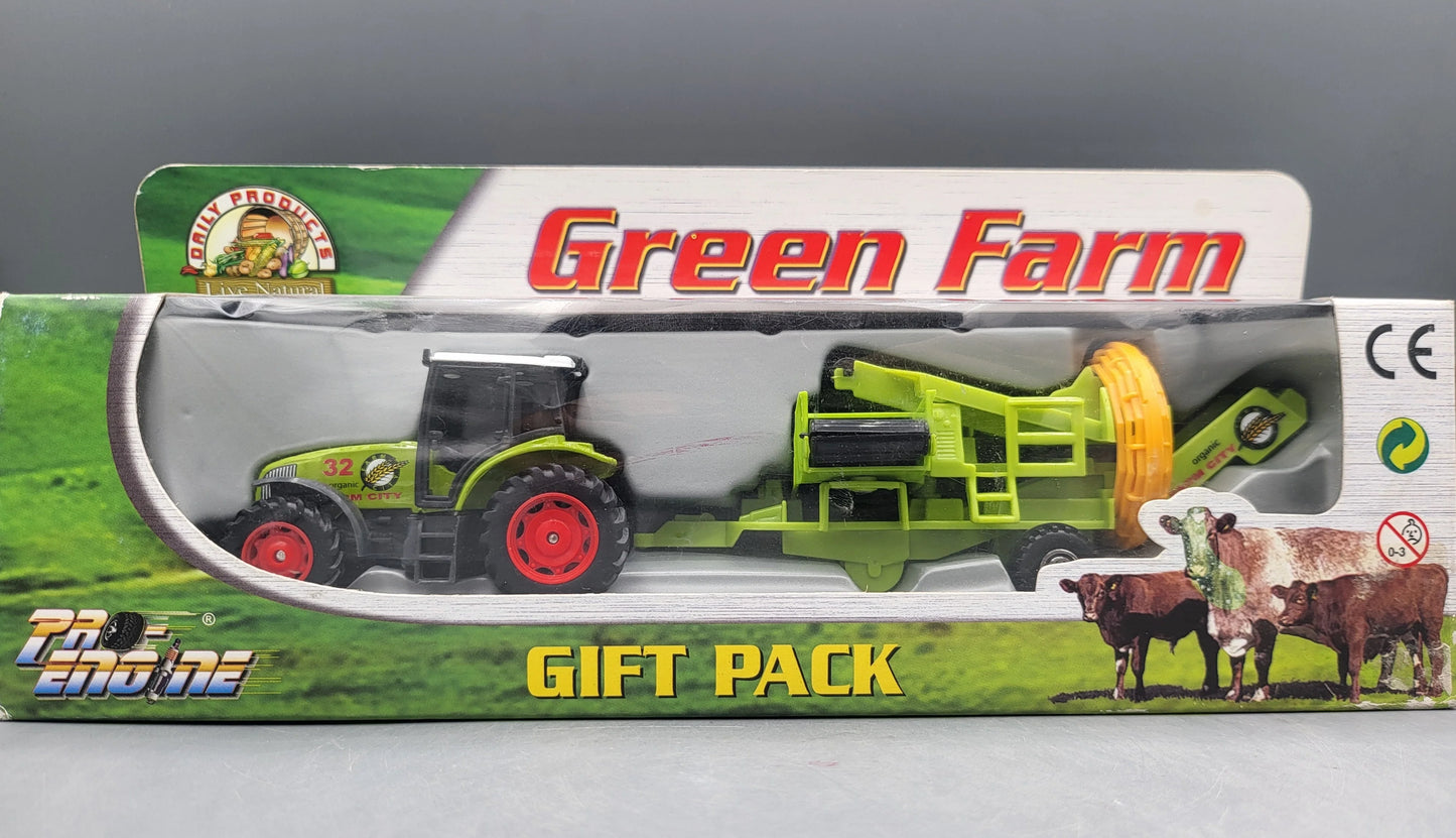 Green Farm    Tractor + Thrasher  Green