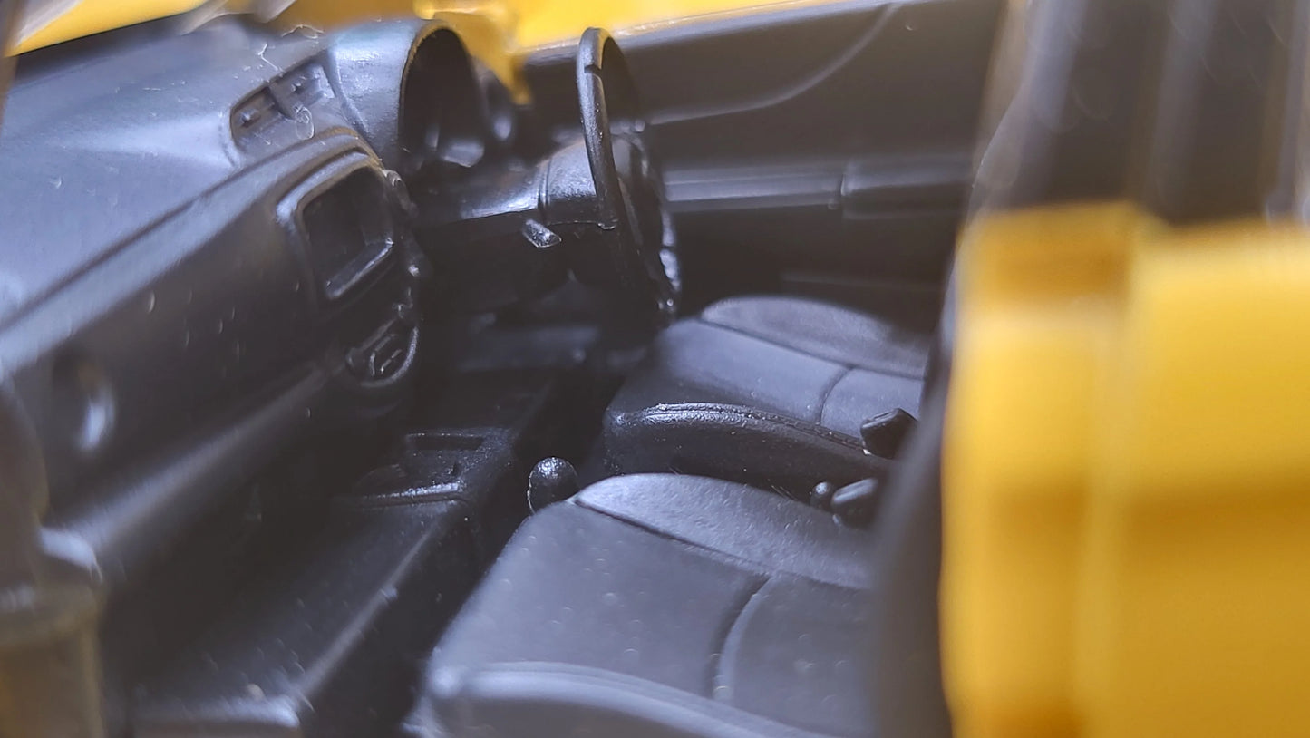HDW Toys   Toyota Yaris (Pakistani Vitz)  Yellow