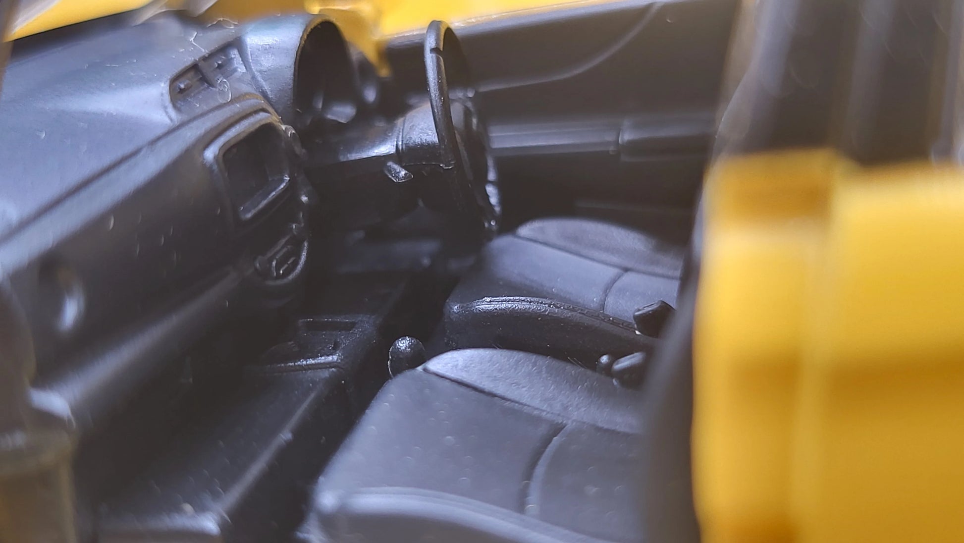 HDW Toys   Toyota Yaris (Pakistani Vitz)  Yellow