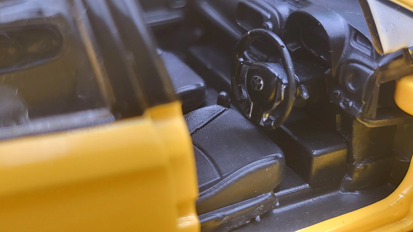 HDW Toys   Toyota Yaris (Pakistani Vitz)  Yellow