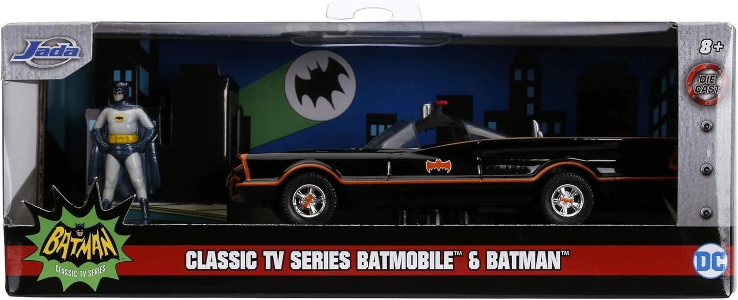 Jada    Classic TV Series Batmobile & Batman (Includes figure)  Black Batman Returns