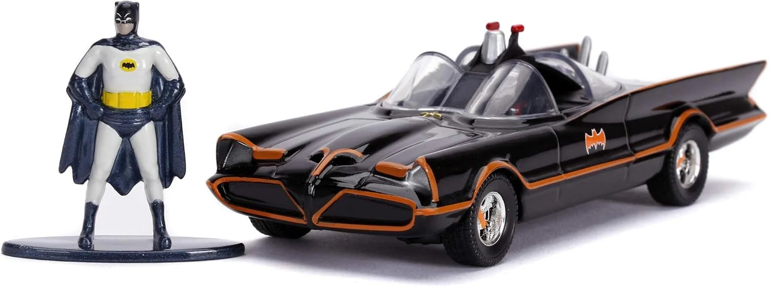 Jada    Classic TV Series Batmobile & Batman (Includes figure)  Black Batman Returns