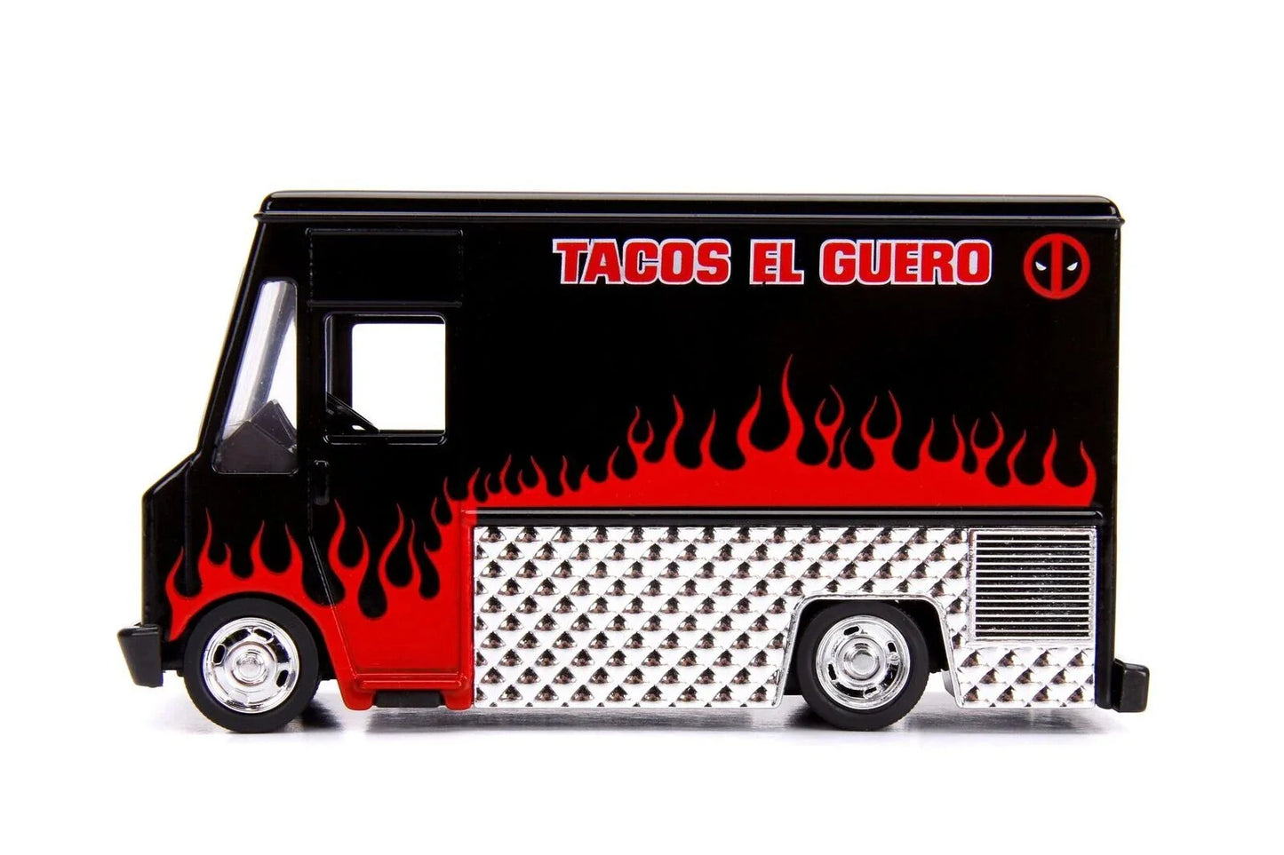Jada  Metals Diecast  Deadpool Taco Truck  Black