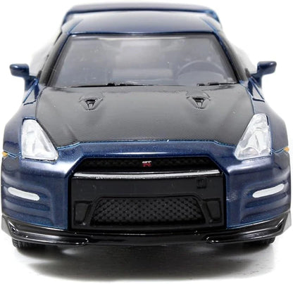 Jada  Fast & Furious Nissan GT-R R35  Blue Brian's movie car
