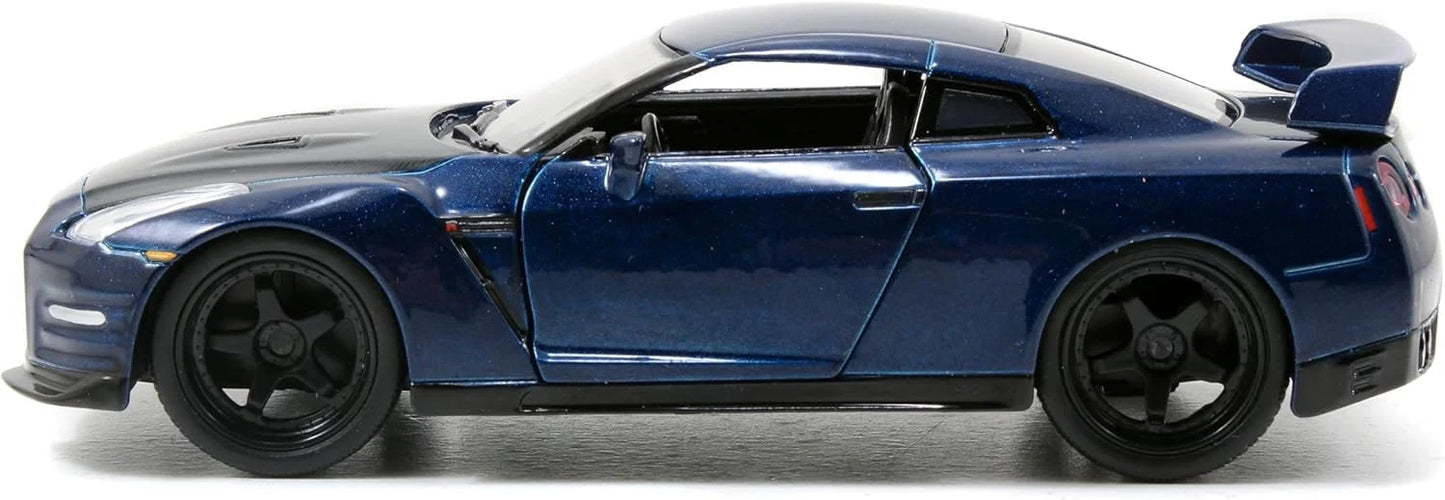 Jada  Fast & Furious Nissan GT-R R35  Blue Brian's movie car