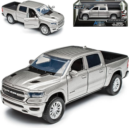 Motor Max  American Legend Dodge RAM 1500 Laramie Crew 2019 Silver