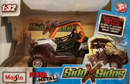 Maisto  Fresh Metal Polaris Inc RZR XP ATV  Black, Orange SideXSides