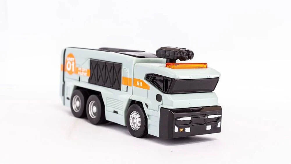 Maisto  Fresh Metal  911 HAZMAT Response truck  Grey Rescue Rigs
