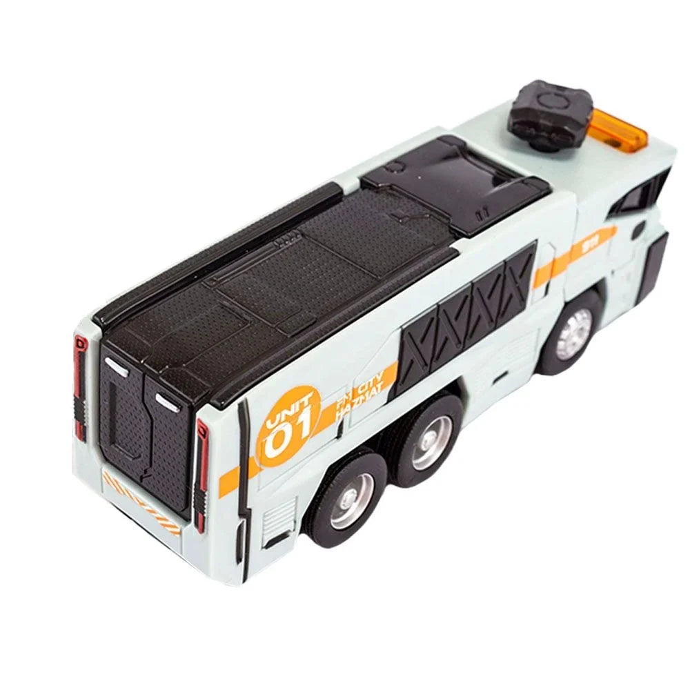 Maisto  Fresh Metal  911 HAZMAT Response truck  Grey Rescue Rigs