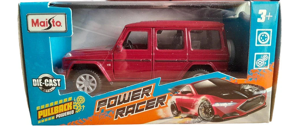 Maisto  Power Racer Mercedes G Class  Red