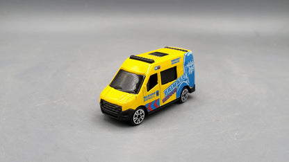 SunQ toys    Trailer + 2 vehicles  Yellow