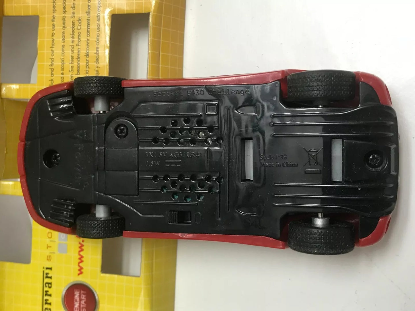 Shell CV-power Ferrari F430 Challenger  Red Shell