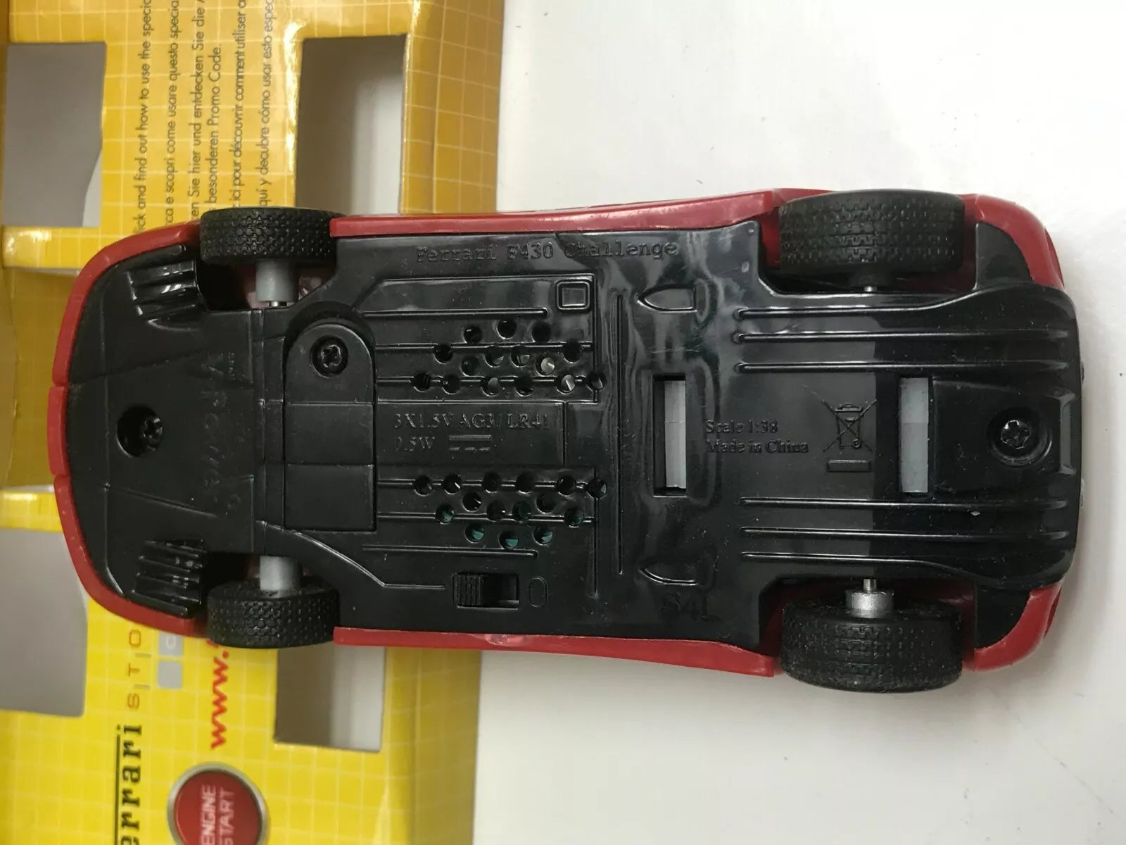 Shell CV-power Ferrari F430 Challenger  Red Shell