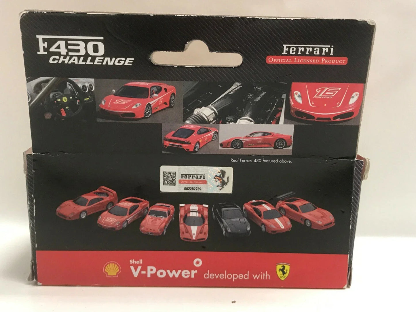 Shell CV-power Ferrari F430 Challenger  Red Shell