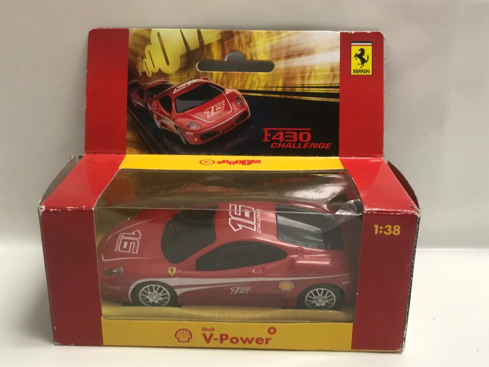 Shell CV-power Ferrari F430 Challenger  Red Shell