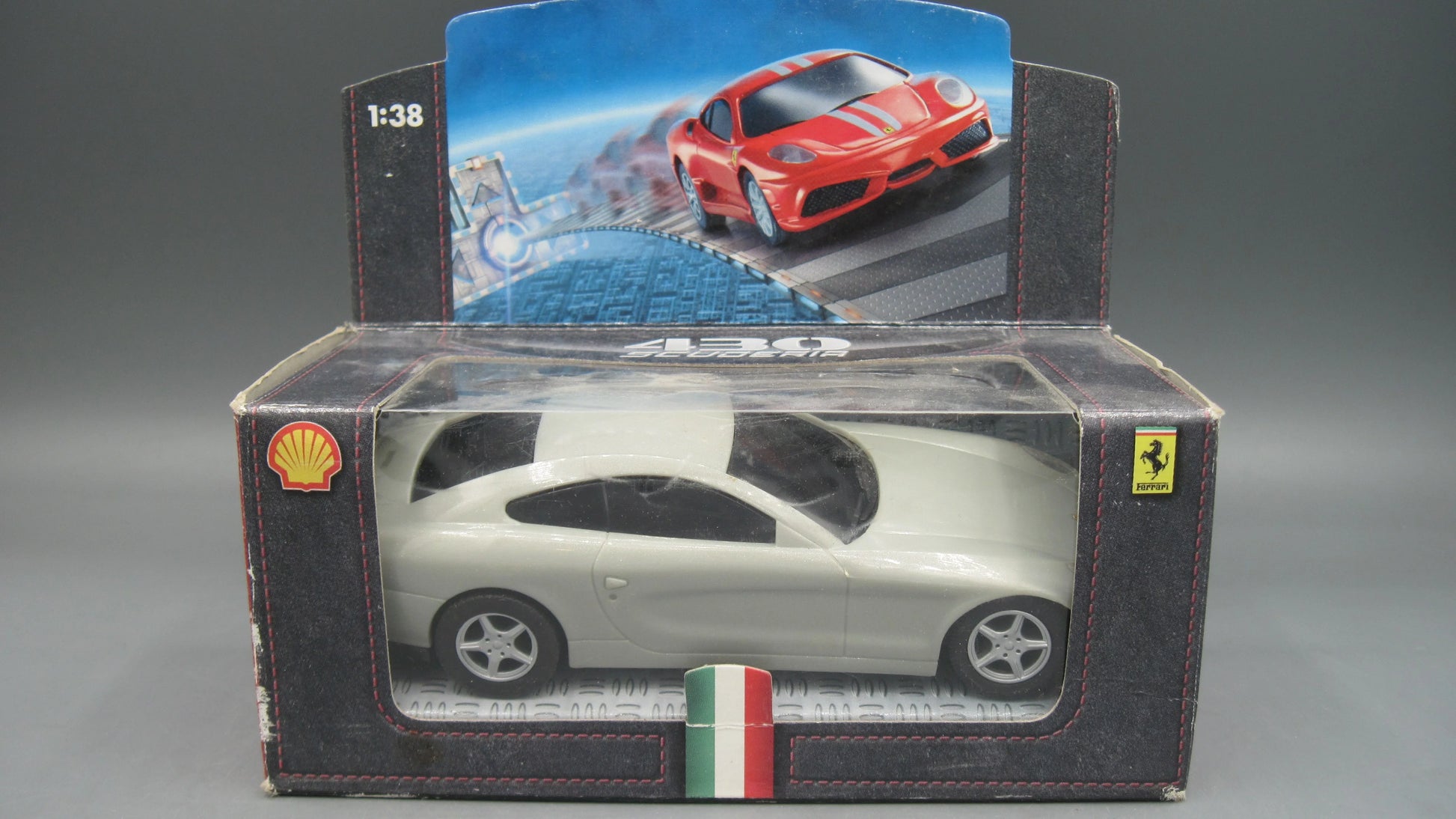 Shell Helix Ferrari 430 Scuderia  Grey Shell