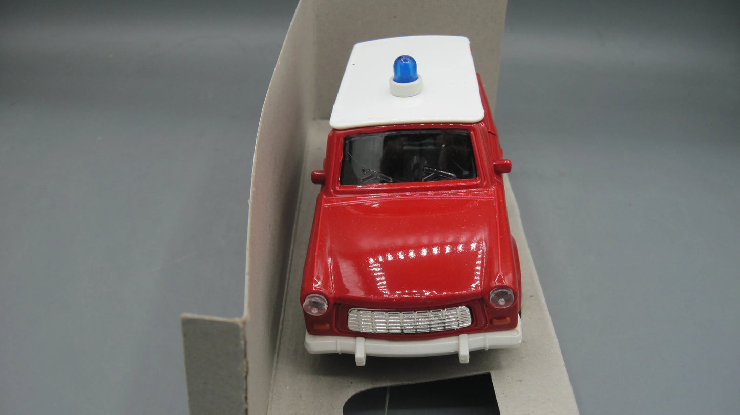 Trabant P50 Kombi 1960 Red Fire Brigade