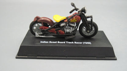 New-Ray   Indian Scout Board Track Racer 1940 Maroon