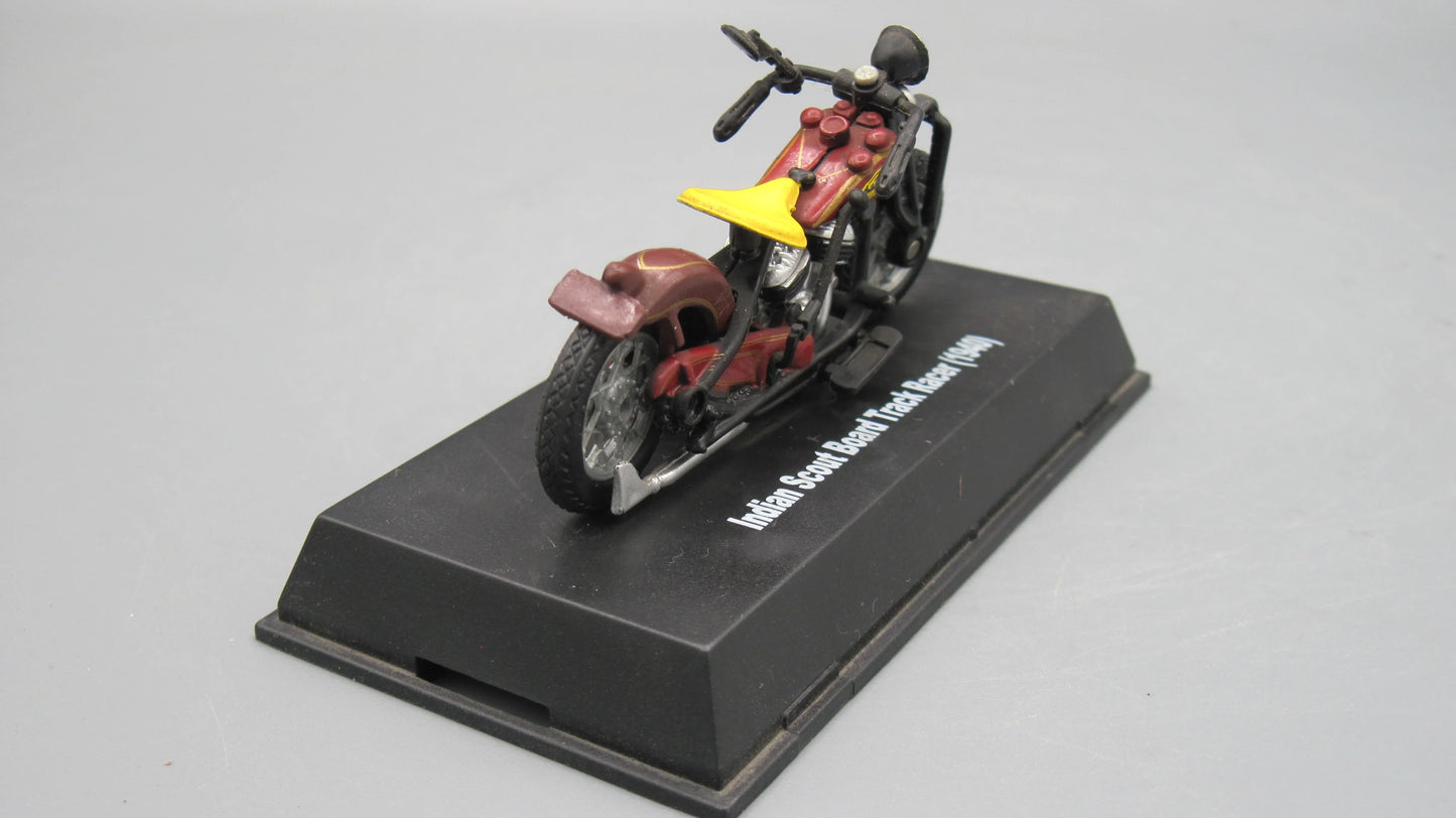 New-Ray   Indian Scout Board Track Racer 1940 Maroon