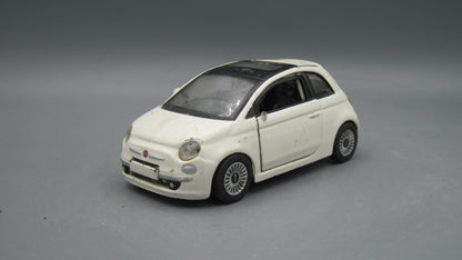 Bburago   Fiat 500  White