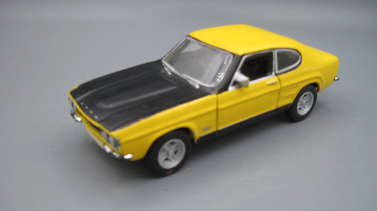 Bburago   Ford Capri RS2600 1970 Yellow