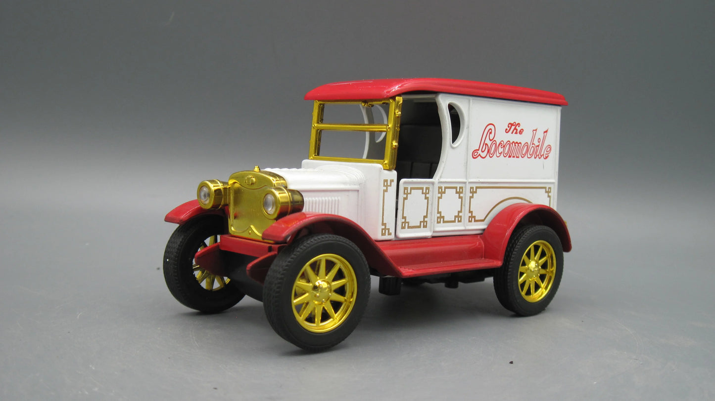 Locomobile Vintage Car  Red & White