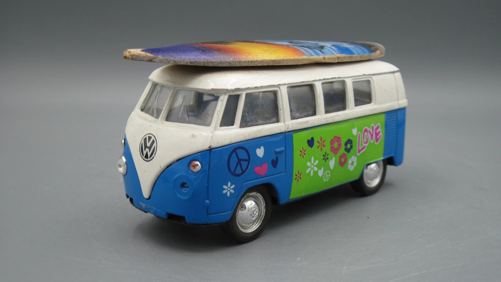 Welly   VolksWagen Microbus 1962 Multicolor