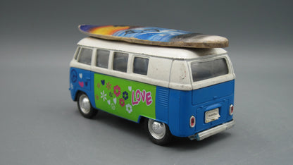 Welly   VolksWagen Microbus 1962 Multicolor