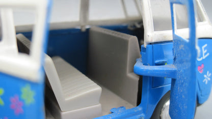 Welly   VolksWagen Microbus 1962 Multicolor