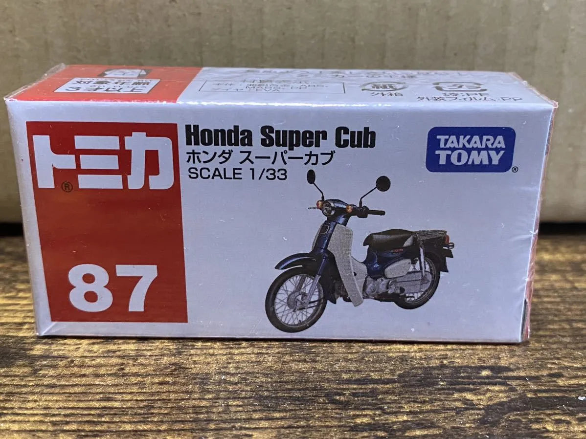 Tomy Takara  Honda Super Cub  White, Blue 87