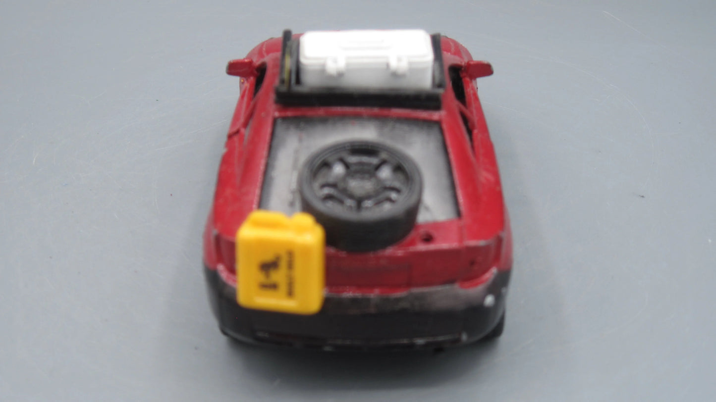 Kinsmart   Toyota  Celica  Red Surfing boar and box on top