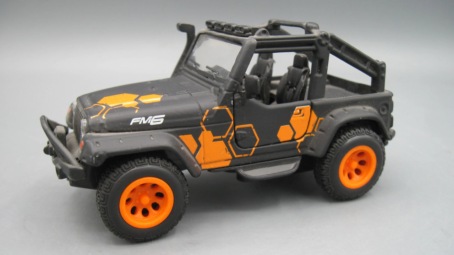 Maisto   Jeep Wrangler Rubicon 2003 Black