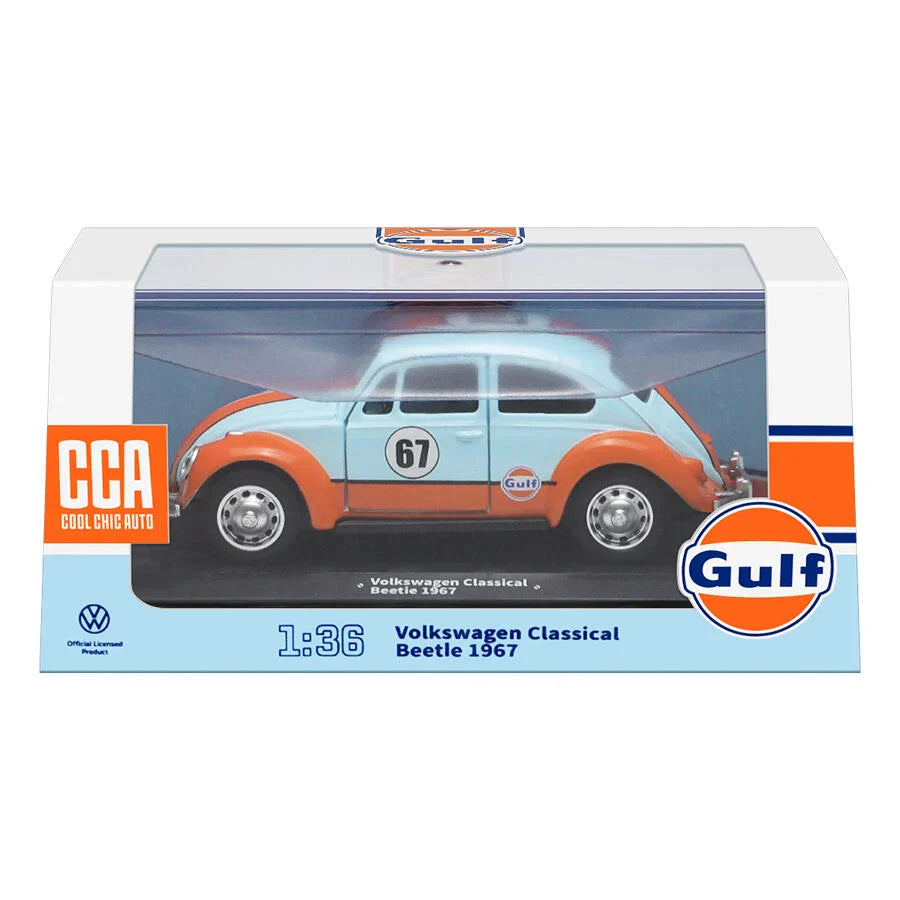 CCA  Gulf Volkswagen Beetle Classical 1967 Blue, Orange