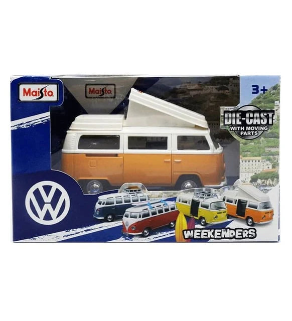 Maisto  Weekenders Volkswagen Type 2  - Camper 1971 Orange