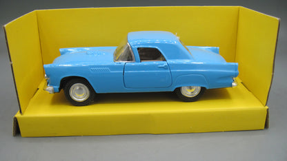 QHT Car   Ford Thunderbird 1955 Blue