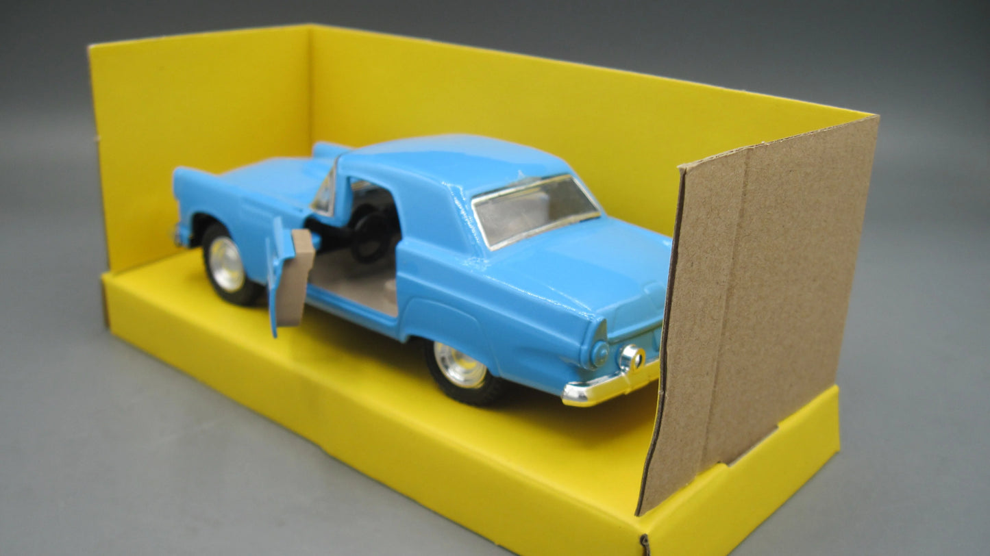 QHT Car   Ford Thunderbird 1955 Blue