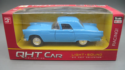 QHT Car   Ford Thunderbird 1955 Blue
