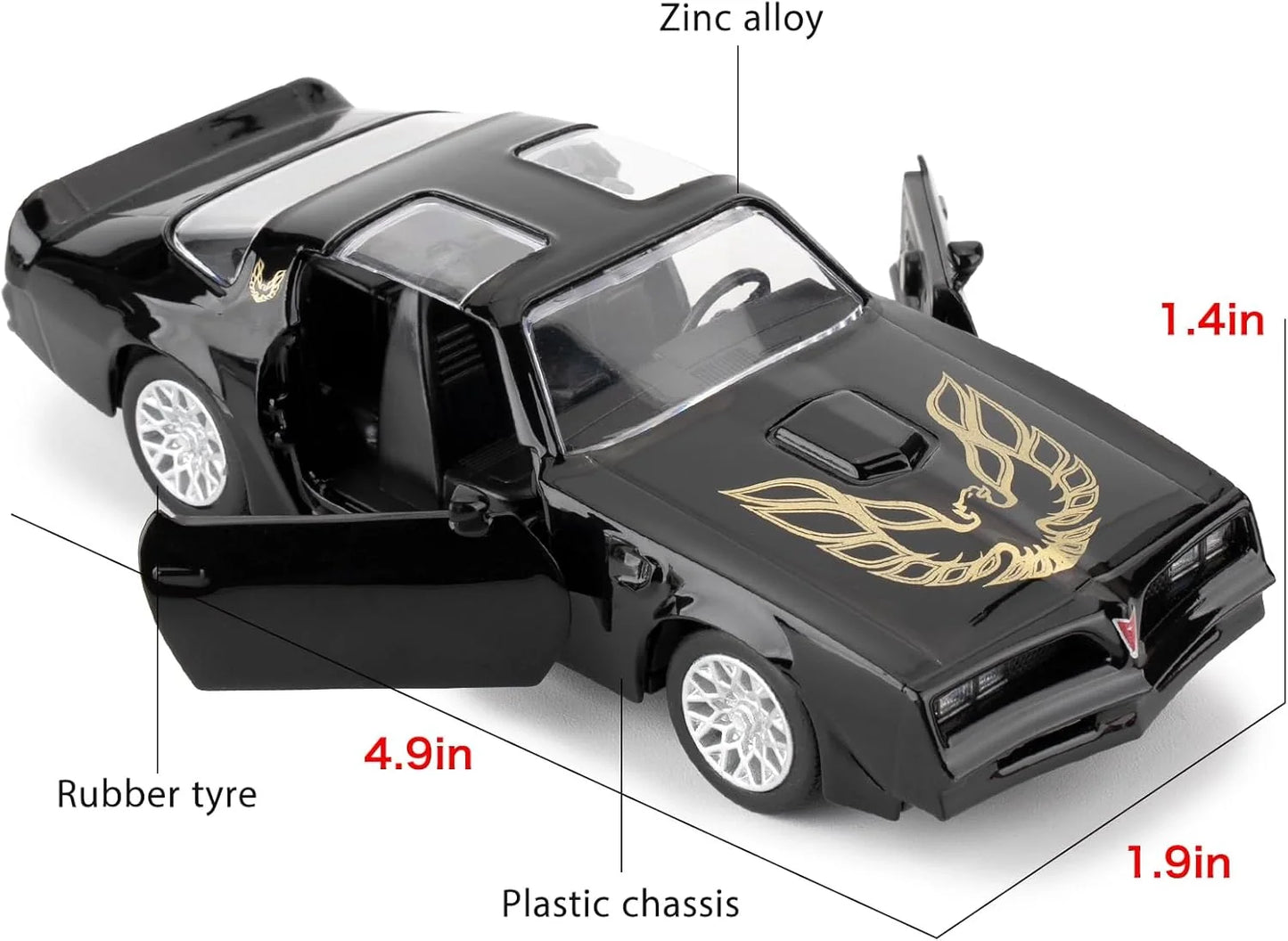 RMZ City   Pontiac Firebirds 1978 Black