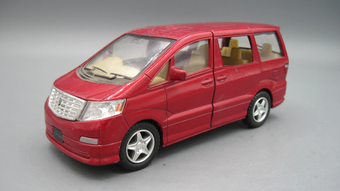 Kinsmart   Toyota Alphard  Maroon