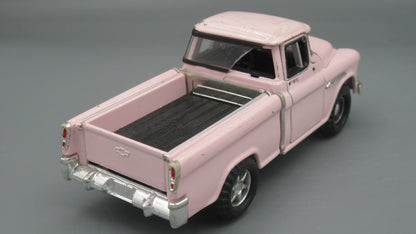 Tins Toy   Chevrolet Cameo 1955 Pink 