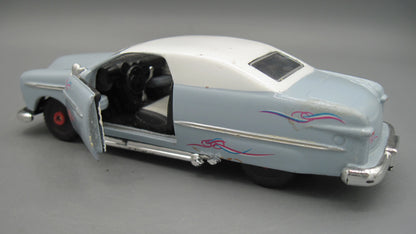 Tins Toys   Ford Custom Street Rod 1949 Blue & White