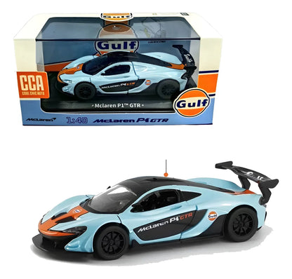 CCA  Gulf Mclaren P1 GTR  Blue, Orange