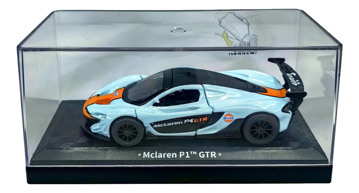 CCA  Gulf Mclaren P1 GTR  Blue, Orange
