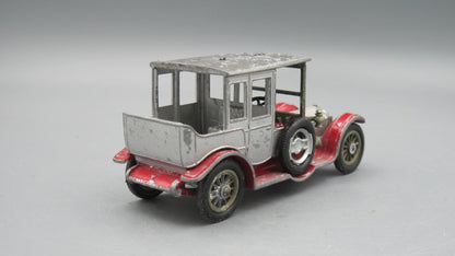 Match Box   Rolls Royce Yesteryear (Y-7) 1912 Silver&Red