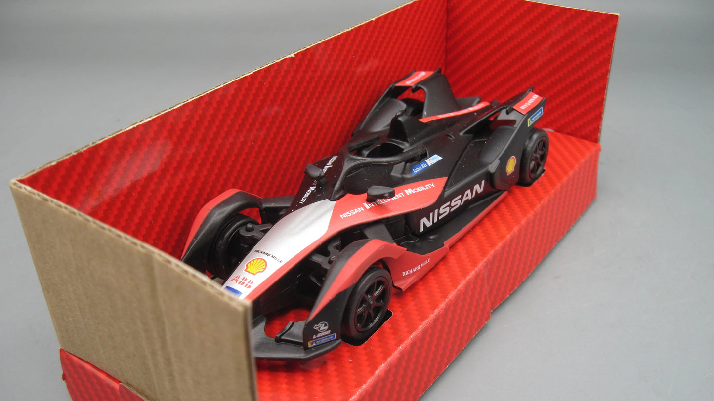 Shell Motorsport Nissan Formula E Gen 2 Car  Black, Red Shell
