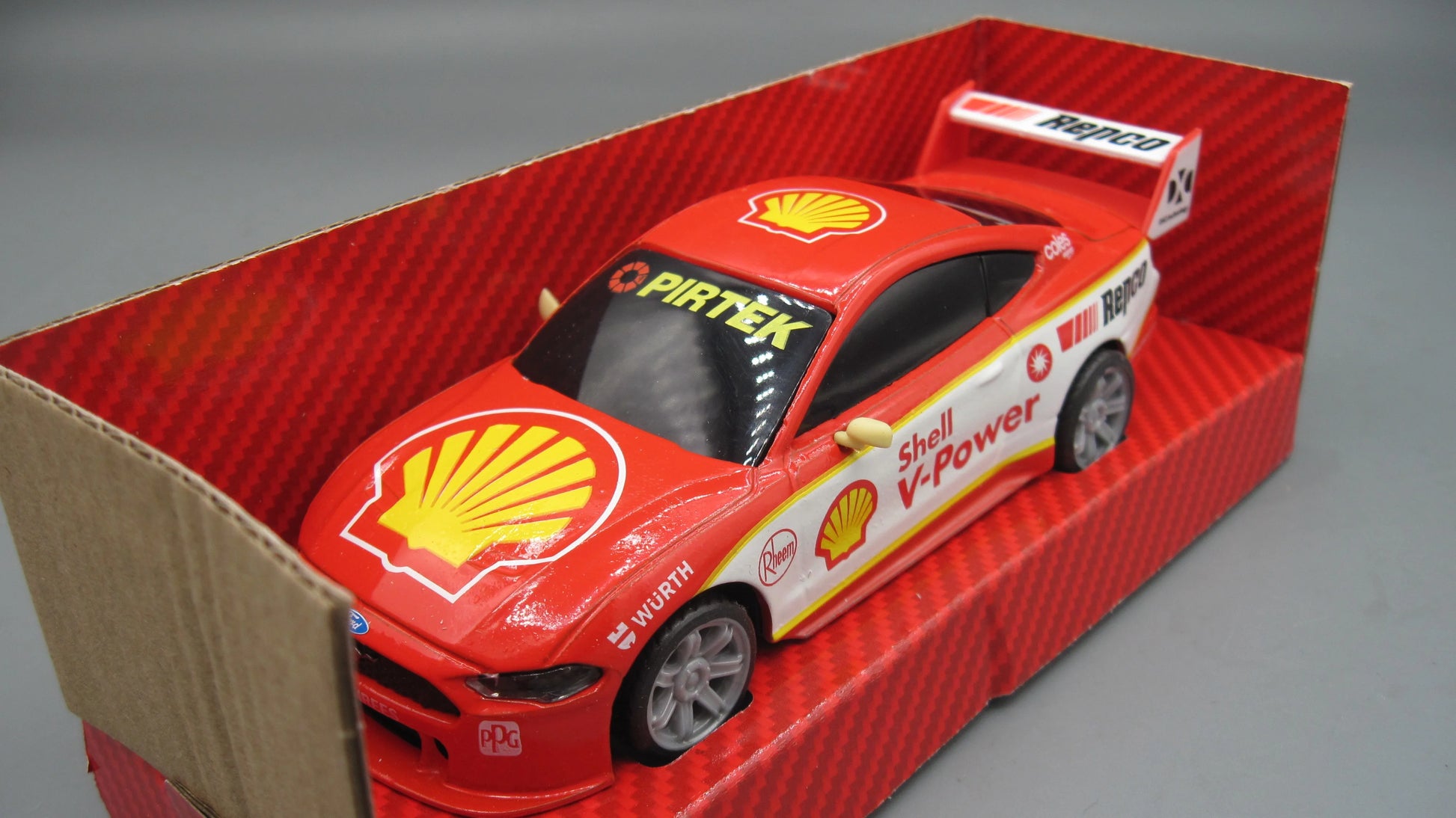 Shell Motorsport Ford Mustang GT  White, Red Shell