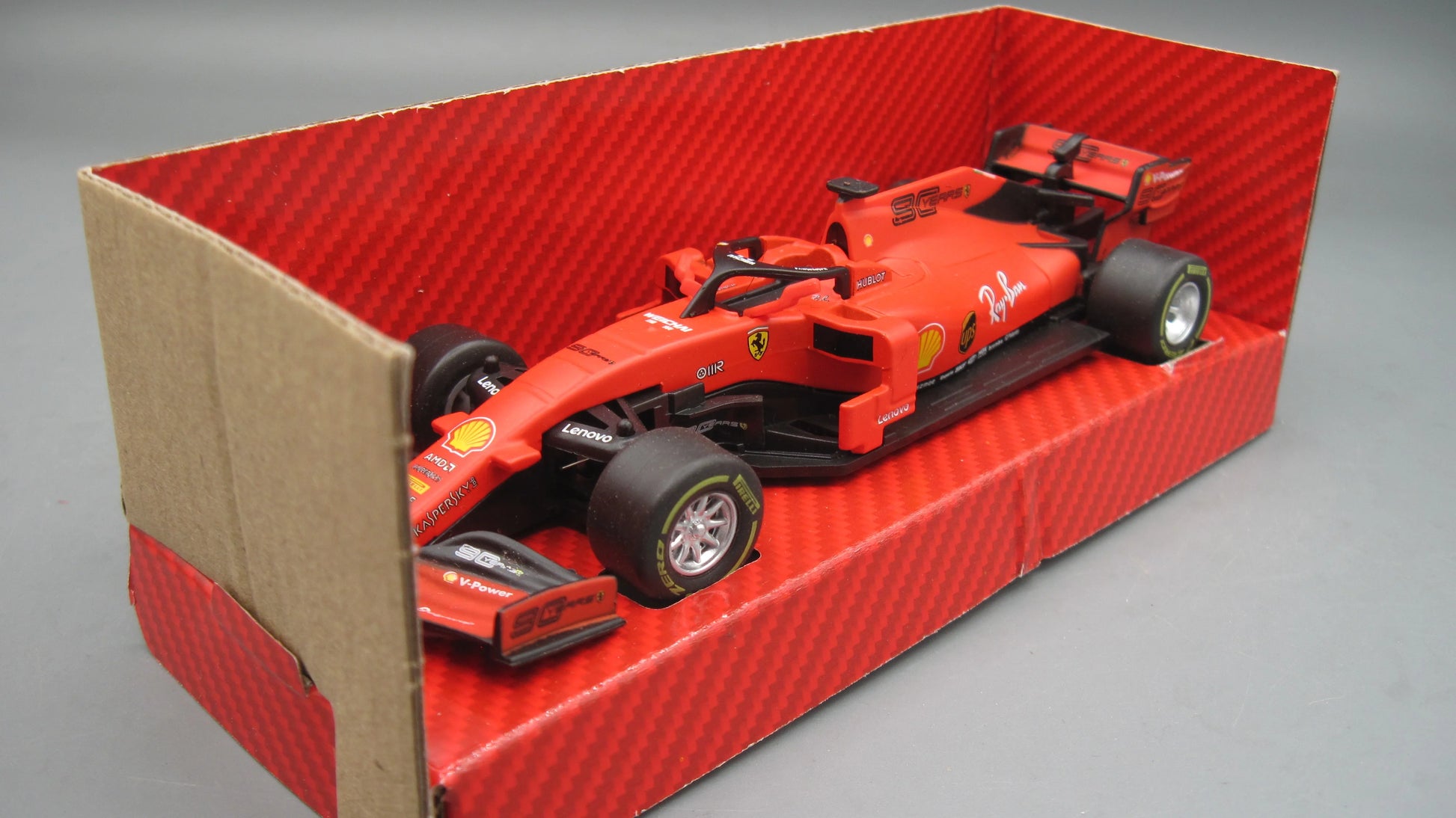 Shell Motorsport Ferrari SF90  Black, Red Shell