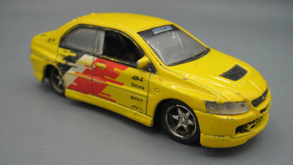 Unbranded   Mitsubishi Lancer Evolution IX  Yellow