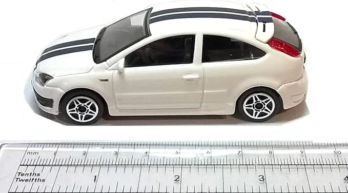 Bburago   Ford Focus ST  White & Blue